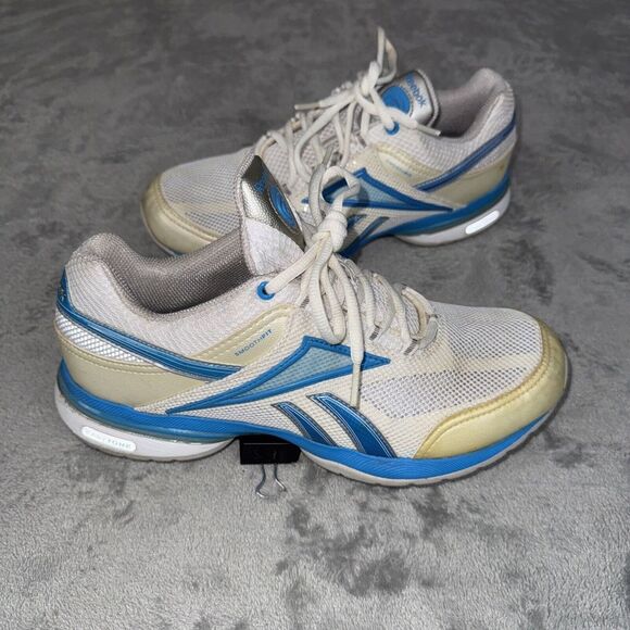 Reebok Shoes - Reebok‎ EasyTone Women's Size 8 Blue & White Running/Toning Shoes